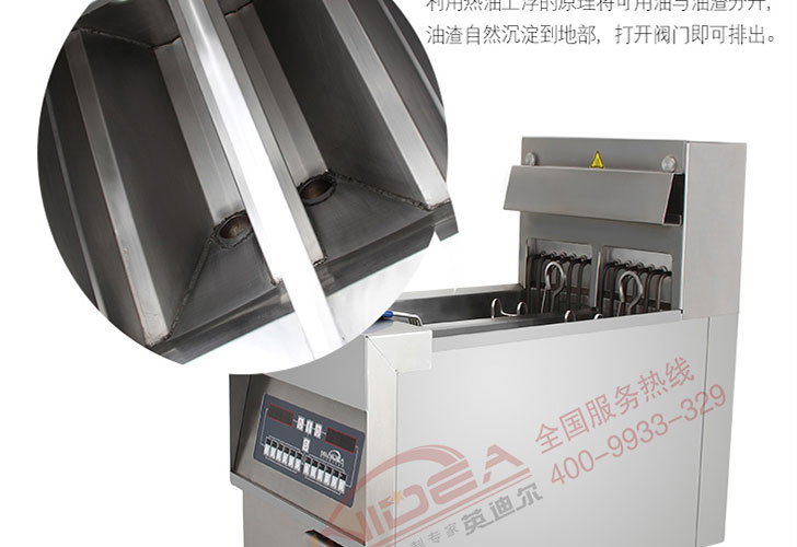 電腦版雙槽炸爐IDZL-18-2 電腦版雙槽炸爐IDZL-18-2