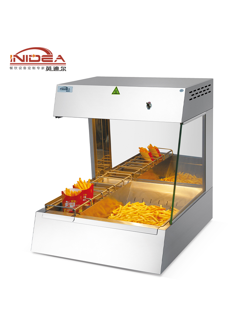 臺(tái)式不銹鋼商用薯?xiàng)l保溫柜